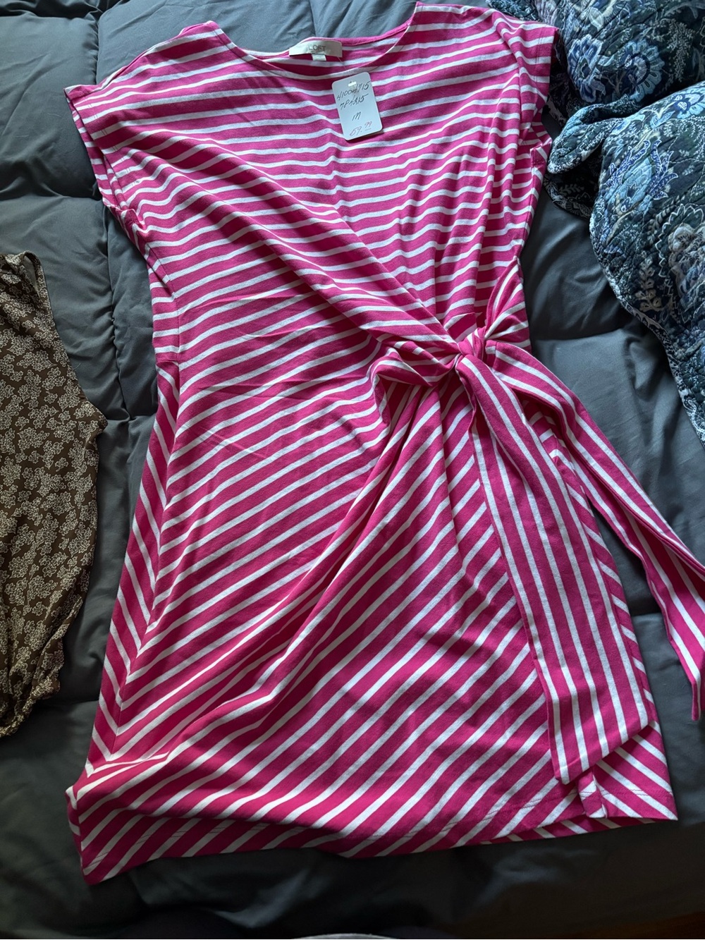 Loft spring striped dress